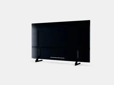 43 duym QLED 4K Q60D Tizen OS Smart TV 2024 3D model