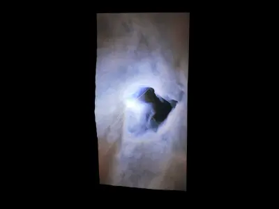 Keyhole Nebula 3D model