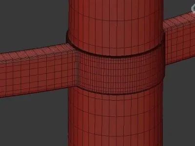 RAVELLE ROUND CHANDELIER 3D model