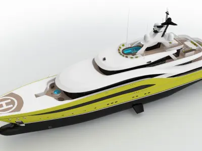 Mondo Yacht 3D model
