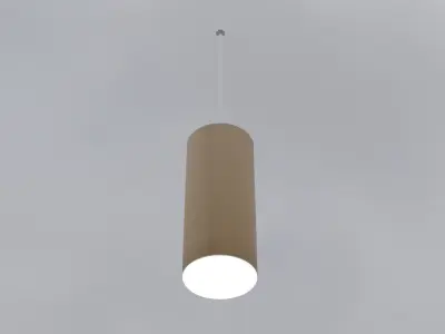 Ceiling Lamp Low-poly 3D model