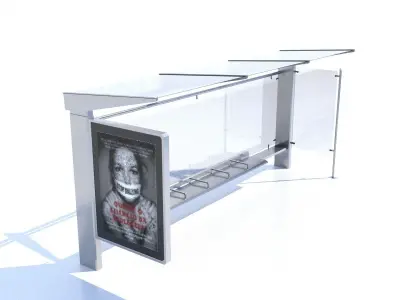 Street Elements Package JJ Low-poly 3D model