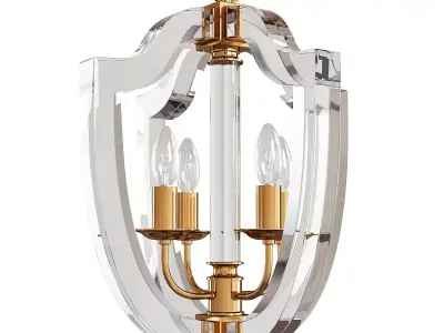 ARIETTA CHANDELIER Low-poly 3D model