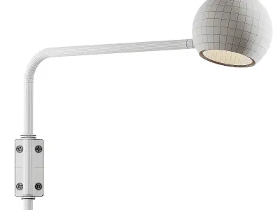 Yes Wall Lamp Beige from BANKERYD 3D model