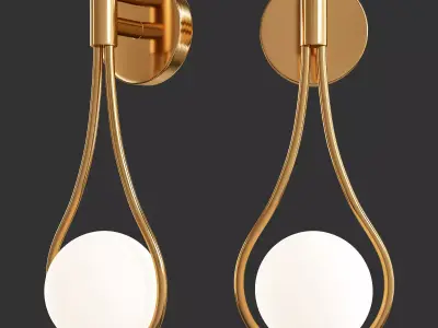 WISH WALL 2 Low-poly 3D model