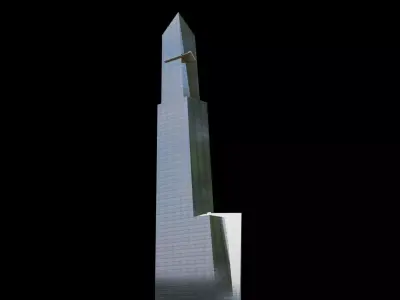 Hudson Yards 30 - NYC Low-poly 3D model