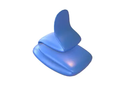 Liquid Dripping v1 016 Low-poly 3D model