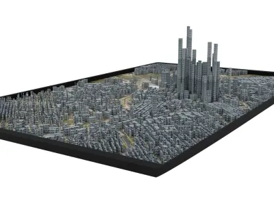 City of Dallas 3D model