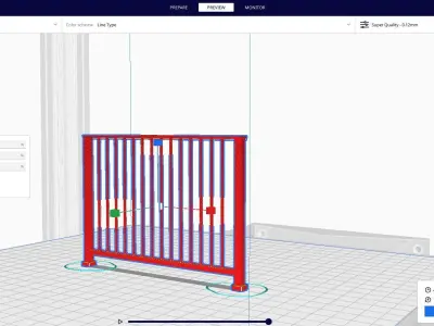 railing 4 3D print model