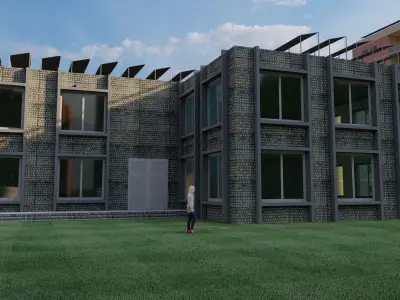Housing Project Architectural Design 3D model