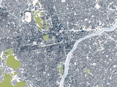 Sapporo City in Hokkaido Japan 3D model