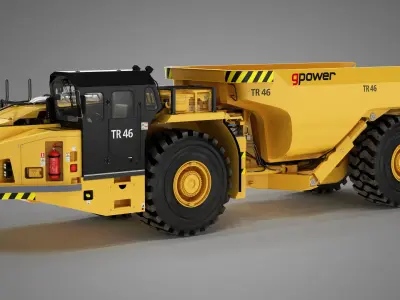  Underground Mining Machines Collection 