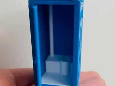 Portable toilet  3D print model