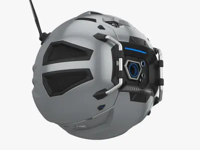 Sci-Fi Drone 3D model