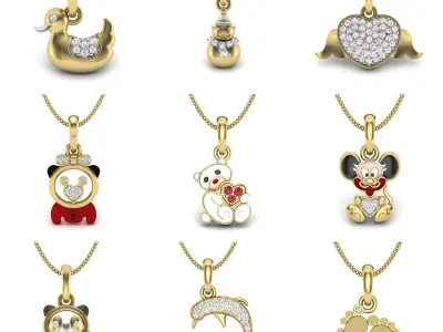 Pendent for Kids 3D model