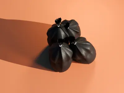 Trash bundle  3D model