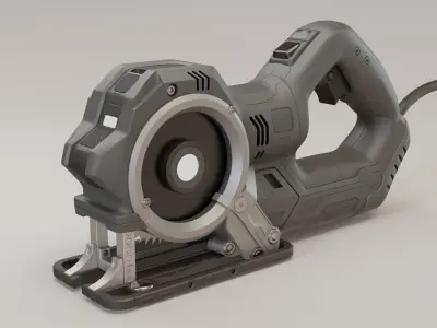 Reciprocating Saw 3D model