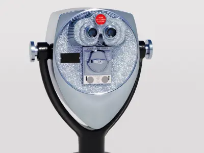 Tower Viewer Low-poly 3D model