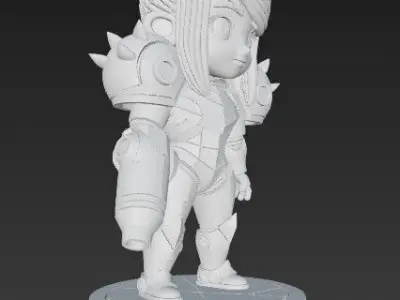 Savior of the Galaxy in Chibi Form 3D print model