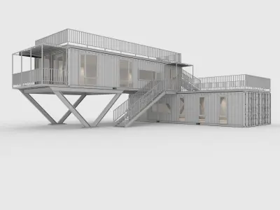 Container House 3 3D model