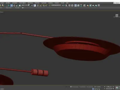 HENDRIX Suspension Low-poly 3D model