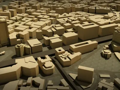 Cairo City Center  3D 3D model