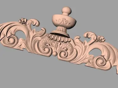 3D carved model furniture 3D design used for artcam aspire E786 3D model