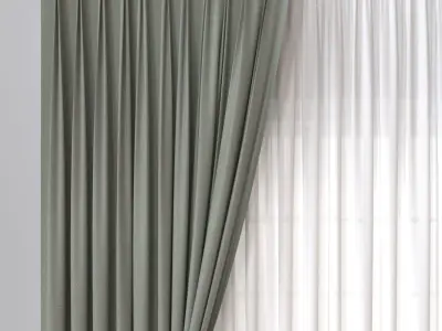 Curtain 1 3D model
