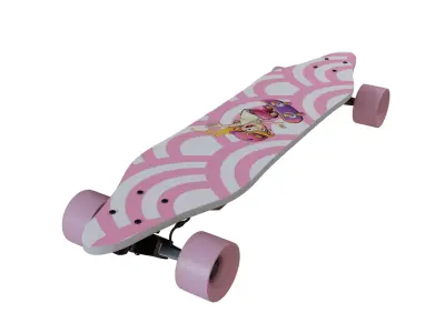 Electric Skateboard 3D model