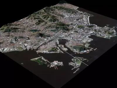 Sao Goncalo - Brazil 3D model