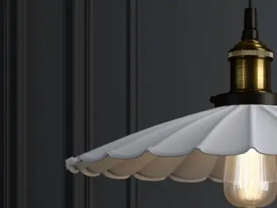 Hanging lamp Romatti Grand White  3D model