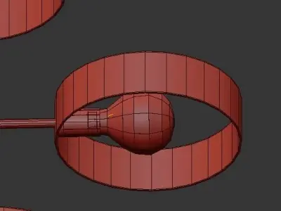 FOSSA fssa chandelier 3D model