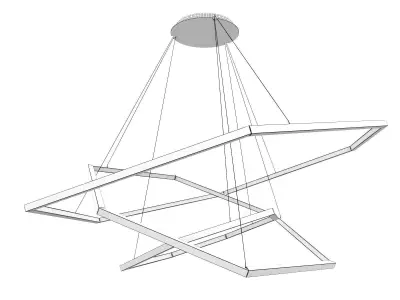 Vesanto Triple Pendant 3D model