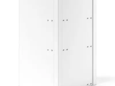 Glass Elevator 3D Model 3D model