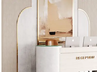 Contemporary Reception 16 3D model