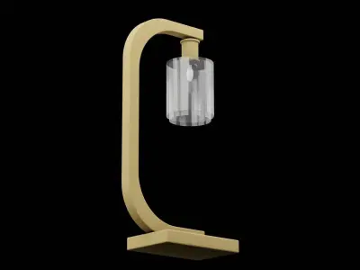 Desk Lamp Furniture Low-poly 3D model