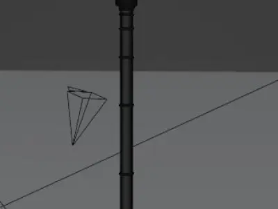Lamppost Design 1  3D model