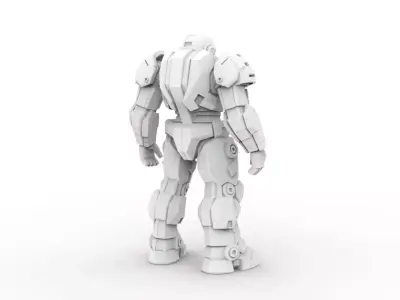 Sci-fi Armor 3D Printable 3D print model