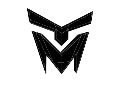 Simple Emblem v1 001 Low-poly 3D model