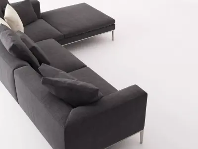 Michel sectional sofa 3D model