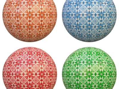 tile patterned 100-seamless-4k-pbr Texture