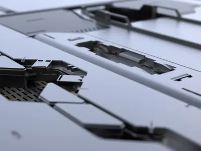 Sci-Fi Panels vol 2 3D model