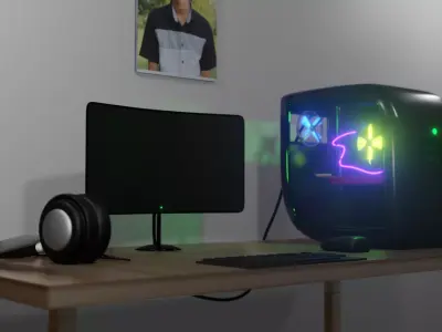PC Gaming 3D model