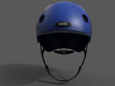 Helmet spot Generic camp bike coloring model military combat  Low-poly 3D model