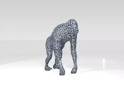 Orangutan Voronoi 3D model