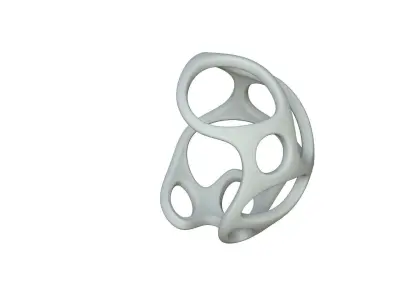 SciFi Cube Object No 22276 Low Poly Shape Texture