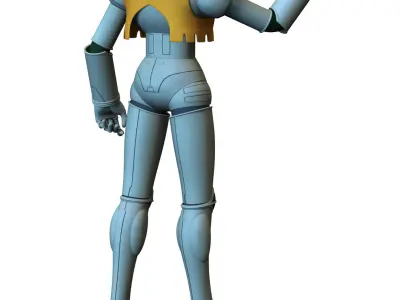 GRAG from Captain Future - Capitaine Flam 3D model