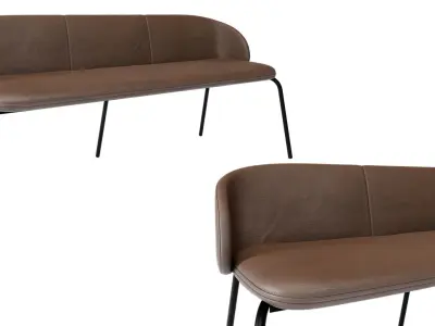 Bench Princeton 3D model