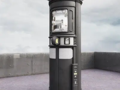 street elements 28 am162 3D model