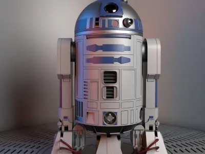 R2D2 Star Wars 3D model